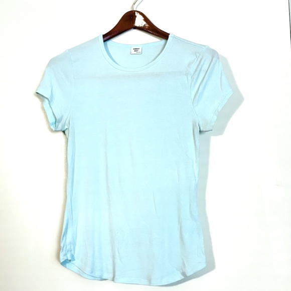 Aritzia Sunday Best Bliss Hip crewneck short sleeves t-shirt size L - Picture 4 of 4